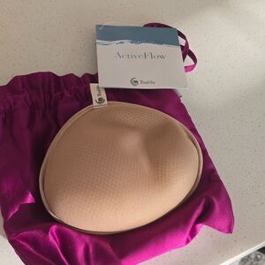 TruLife ActiveFlow Breast Form Beige Microbead Mastectomy Prosthesis